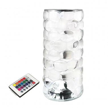 Настольная лампа ночник Алмаз RGB для создания атмосферы уютный светильник на аккумуляторе 16 цветов Diamond