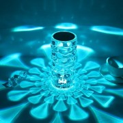 Настольная лампа ночник Алмаз RGB для создания атмосферы уютный светильник на аккумуляторе 16 цветов Diamond