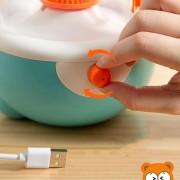 Набор для творчества Гончарный круг с инструментами, глиной и красками TNWX-4710C USB