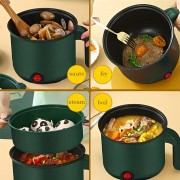 Кастрюля электрическая 1,5 л многофункциональная пароварка рисоварка с антипригарным покрытием