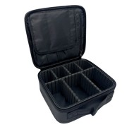 Косметичка органайзер со съёмными перегородками дорожный портативный бьюти кейс с ручкой MA-454