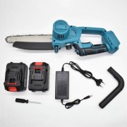 Аккумуляторная мини электрическая Electric chain saw 8 дюймов + 2 аккумулятора 48V Мини-пила садовая