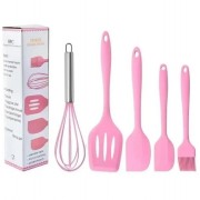 Набор силиконовых кухонных принадлежностей 5 предметов Baking Props