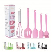 Набор силиконовых кухонных принадлежностей 5 предметов Baking Props