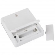 Электронный комнатный термометр гигрометр с часами KETOTEK НТС-1