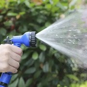 Шланг садовый 120 м для полива с распылителем 7 режимов работы V-HOSE PRO Синий