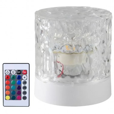 Настольная беспроводная светодиодная лампа в форме цилиндра COBA CB-8026 Настольная лампа RGB с пультом Настольная беспроводная светодиодная лампа в форме цилиндра COBA CB-8026 Настольная лампа RGB с пультом