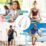 Мини-вентилятор для шеи, Бесшумный спортивный вентилятор, NECK COOLER