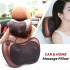 Роликовая массажная подушка для спины и шеи Massage pillow | массажная подушка | массажер с подогревом