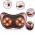 Роликовая массажная подушка для спины и шеи Massage pillow | массажная подушка | массажер с подогревом