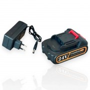 Пила цепная аккумуляторная для обрезки деревьев Daikens 4 дюйма 24 V Черный