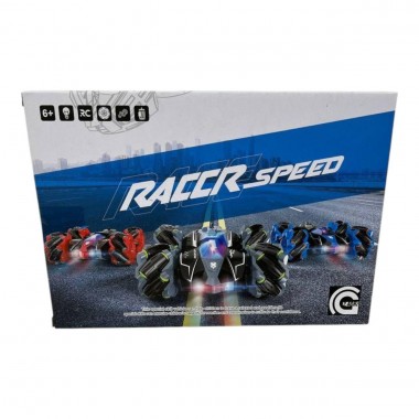 Радиоуправляемая машинка-перевёртыш на пульте управления с светодиодной подсветкой RACER SPEED