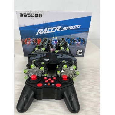 Радиоуправляемая машинка-перевёртыш на пульте управления с светодиодной подсветкой RACER SPEED