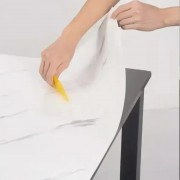 Самоклеящаяся пленка под мрамор для кухни, Самоклейка для мебели, Декоративная пленка, 6м на 2м