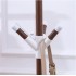 Вешалка стойка напольная для одежды Coat Rack, металлическая на 9 крючков в три яруса разборная на треноге