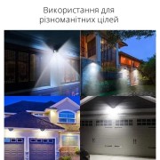 Уличный светильник светодиодный LED прожектор с датчиком движения Wall lamp LF-1728A