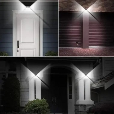 Уличный светильник светодиодный LED прожектор с датчиком движения Wall lamp LF-1728A