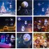 Лазерная установка Festival Projection Lamp уличный проектор с 12 сменными слайдами и пультом