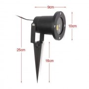 Уличный лазерный проектор Outdoor Laser Light из металлического водонепроницаемого корпуса