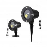 Уличный лазерный проектор Outdoor Laser Light из металлического водонепроницаемого корпуса