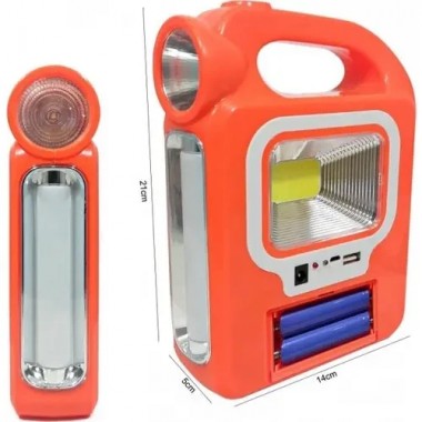 Портативная солнечная станция Power Bank ORION OR-6399A кемпинговая лампа с солнечной панелью