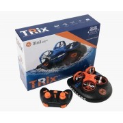 Дрон машинка катер 2в 1 Радиоуправляемый квадрокоптер Trix K2 2в1 Детская игрушка вездеход на пульте