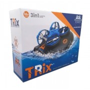 Дрон машинка катер 2в 1 Радиоуправляемый квадрокоптер Trix K2 2в1 Детская игрушка вездеход на пульте