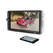 Универсальная автомагнитола 2DIN 7018B с пультом управления. Сенсорная авто магнитола с Bluetooth USB FM 7