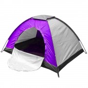 Палатка купольная автоматическая 6-и местная, Фиолетовый 2м x 2.5м.
