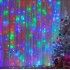 Светодиодная новогодняя гирлянда водопад 2х2 цветная, новогодние гирлянды LED для дома на окно Светодиодная новогодняя гирлянда водопад 2х2 цветная, новогодние гирлянды LED для дома на окно