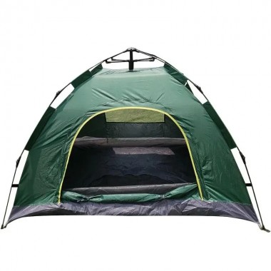 Автоматическая палатка туристическая 4-х местная 2x2 м Easy-Camp Палатка для кемпинга с москитной сеткой Автоматическая палатка туристическая 4-х местная 2x2 м Easy-Camp Палатка для кемпинга с москитной сеткой