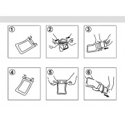 Водонепроницаемый чехол для телефона и документов для походов, путешествий, пикников и пляжного отдыха.