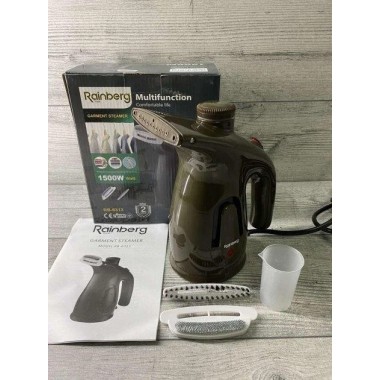 Отпариватель для одежды вертикальный ручной пароочиститель для одежды и штор Rainberg RB 6313 1500W Отпариватель для одежды вертикальный ручной пароочиститель для одежды и штор Rainberg RB 6313 1500W