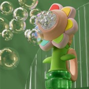 Генератор мыльных пузырей в форме подсолнуха с подсветкой Seven COLOR FLOWER