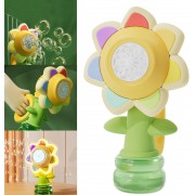 Генератор мыльных пузырей в форме подсолнуха с подсветкой Seven COLOR FLOWER