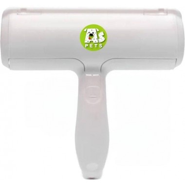 Щетка для сбора и удаления шерсти животных Белая Pet Hair Remover Roller ролик с контейнером для чистки