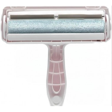 Щетка для сбора и удаления шерсти животных Белая Pet Hair Remover Roller ролик с контейнером для чистки