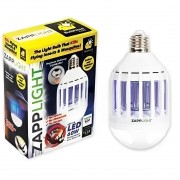 Лампочка отпугиватель от комаров ZappLight AND LY-577, Светодиодная лампа уничтожитель насекомых
