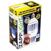 Лампочка отпугиватель от комаров ZappLight AND LY-577, Светодиодная лампа уничтожитель насекомых