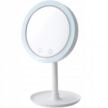 Круглое зеркало с подсветкой Beauty Breeze Mirror | Настольное косметическое зеркало с подсветкой