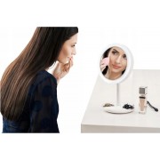 Круглое зеркало с подсветкой Beauty Breeze Mirror | Настольное косметическое зеркало с подсветкой