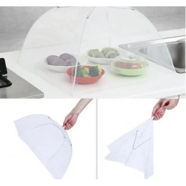 Москитная сетка складная на стол для защиты пищи от мух Москитная сетка складная на стол для защиты пищи от мух