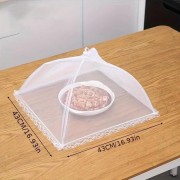 Москитная сетка складная на стол для защиты пищи от мух