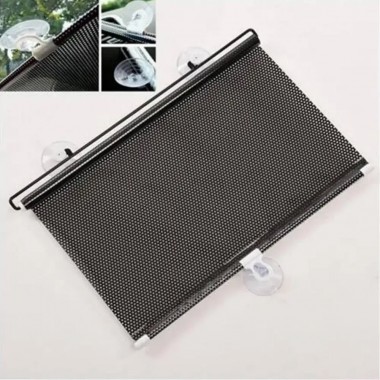 Солнцезащитная шторка рулонная на присосках для автомобиля и дома 40х60 см защита от UV-променей