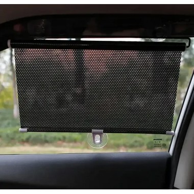 Солнцезащитная шторка рулонная на присосках для автомобиля и дома 40х60 см защита от UV-променей