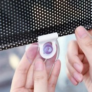 Солнцезащитная шторка рулонная на присосках для автомобиля и дома 40х60 см защита от UV-променей