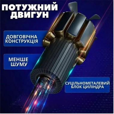 Автомобильный компрессор 12 вольт с фонарем и насадками для закачки шин, насос в машину от прикуривателя