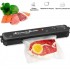 Вакуумный упаковщик для кухни чорний Вакууматор бытовой vacuum sealer Продуктовый вакуумный упаковщик для дома Вакуумный упаковщик для кухни чорний Вакууматор бытовой vacuum sealer Продуктовый вакуумный упаковщик для дома