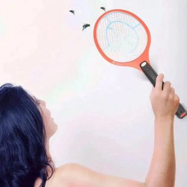 Мухобойка электрическая от насекомых, Аккумуляторная мухобойка, Bug catcher