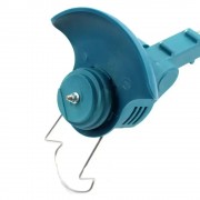 Аккумуляторная газонокосилка-триммер для покоса травы MK-150B Blue Беспроводная газонокосилка для сада